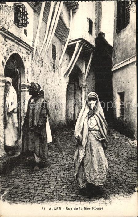 Alger Algerien Rue de la Mer Rouge