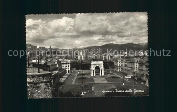 Genova Genua Liguria Piazza della Vittoria