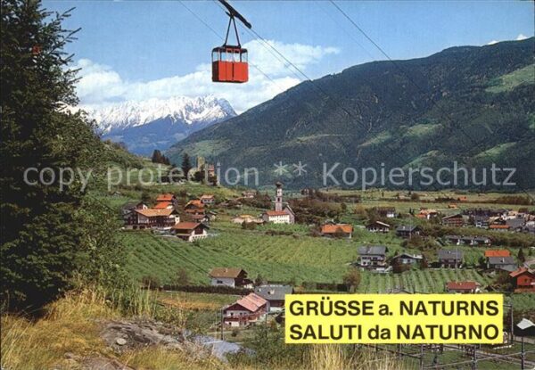 Naturns mit Seilbahn