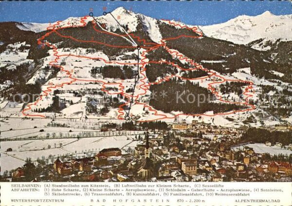 Bad Hofgastein Skigebiet Seilbahnen