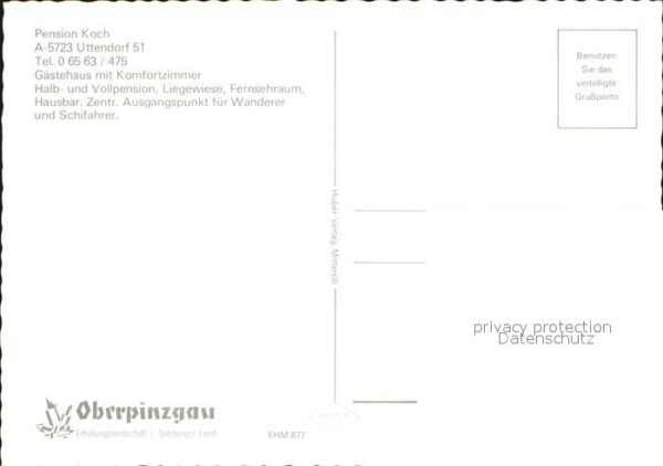 Uttendorf Salzburg Pension Koch – Bild 2
