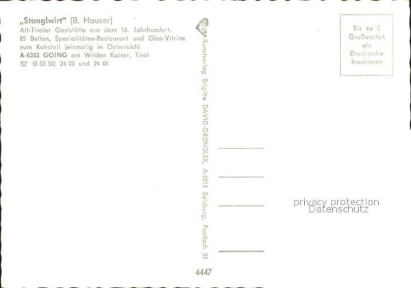 Going Wilden Kaiser Tirol Gasthaus Stanglwirt – Bild 2