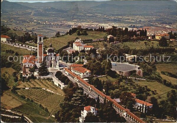 Vicenza Fliegeraufnahme Santuario di Monteberic