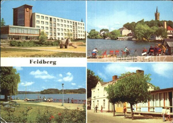 Feldberg Mecklenburg Erholungsheim Freundschaft Bettenhaus