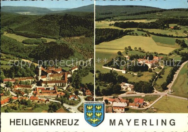 Mayerling Baden Fliegeraufnahme Heiligenkreuz