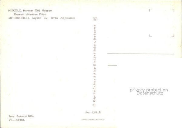 Miskolc Hermann Otto Muzeum – Bild 2