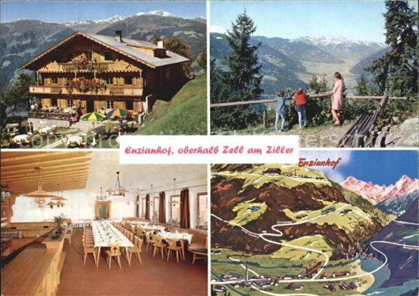 Zell Ziller Tirol Enzianhof  Alpengasthof