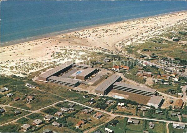 Blokhus Fliegeraufnahme Hotel mit Strand