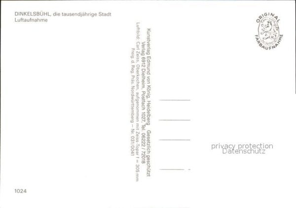 Dinkelsbuehl Fliegeraufnahme – Bild 2