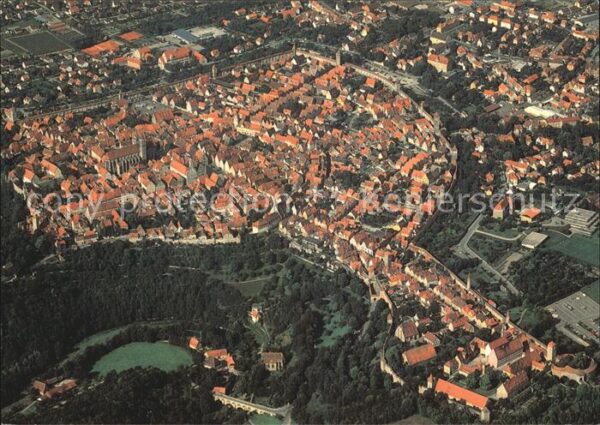 Rothenburg Tauber Fliegeraufnahme