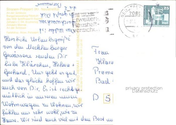 Strasen Priepert Camping Strand – Bild 2