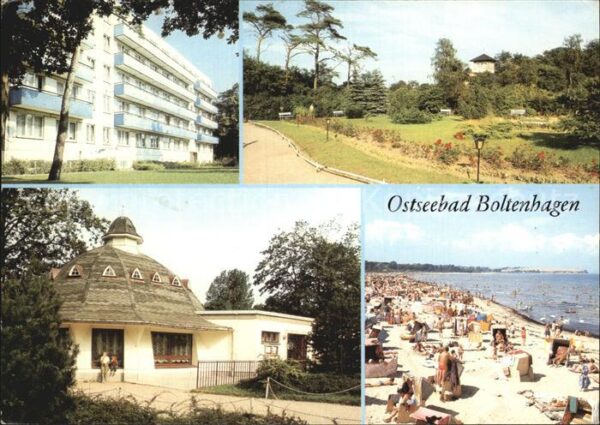 Boltenhagen Ostseebad Strand Kurgarten Erholungsheim John Bri