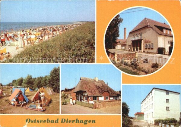 Dierhagen Ostseebad Strand Camping