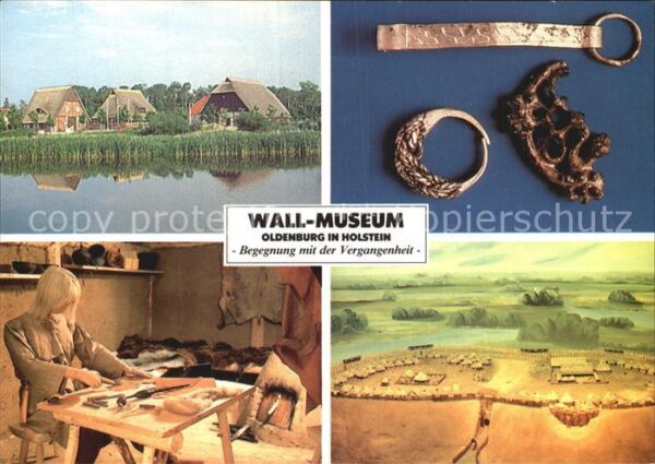 Oldenburg Holstein Museumshof Diorame Burgwall