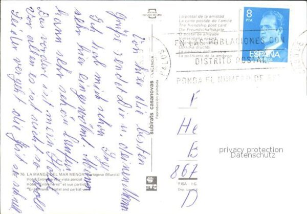 Cartagena Murcia Hotel Entremares Fliegeraufnahme – Bild 2