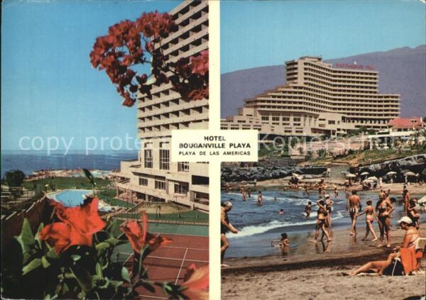 Playa de las Americas Hotel Bouganvilla Playa Strand
