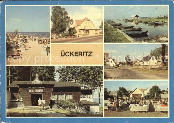 Ueckeritz Usedom Strand RatsCafe Bootshafen