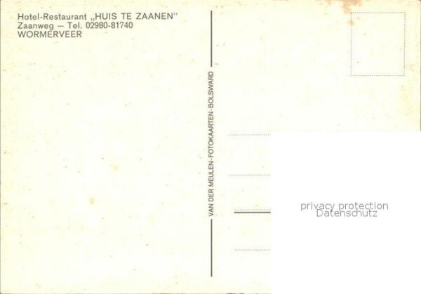 Wormerveer Hotel Restaurant Huis te Zaanen – Bild 2