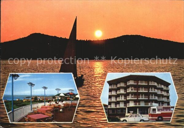 Jugoslawien Yugoslavie Hotel Haliaetum Simonov Zaliv Isola