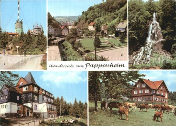 Pappenheim Thueringen Wanderziele Inselsberg Spiessberghaus T