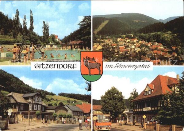 Sitzendorf Thueringen im Schwarzatal