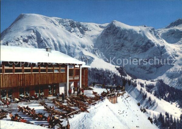 Jenner Berchtesgaden Berggaststätte mit Schneibstein