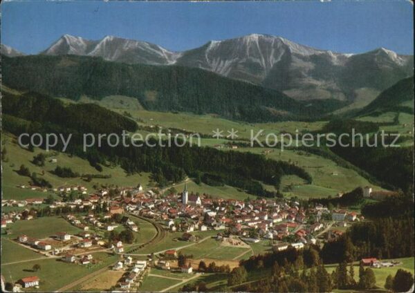 Oberstaufen Fliegeraufnahme