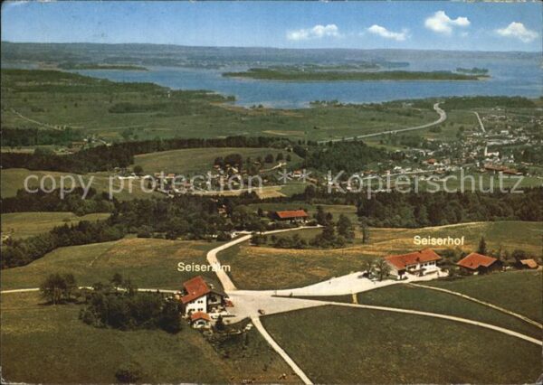 Seiseralm Chiemgau Fliegeraufnahme