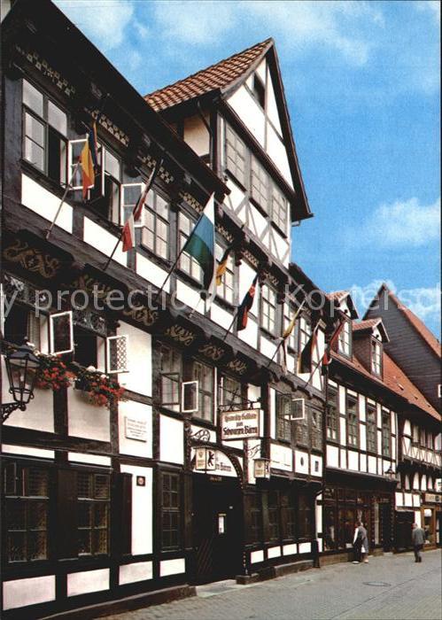 Goettingen Niedersachsen Universitätsstadt Restaurant Zum schwar