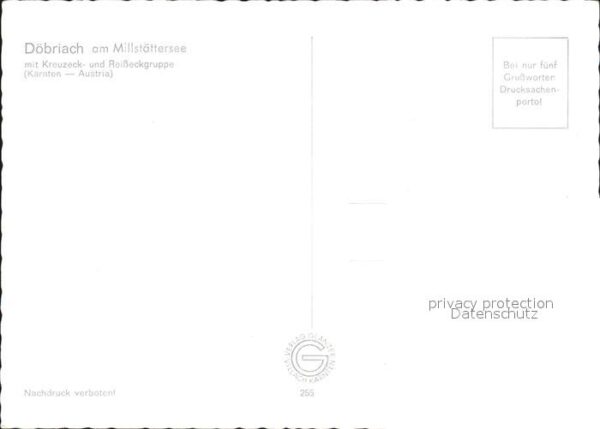 Doebriach Millstaettersee Fliegeraufnahme – Bild 2