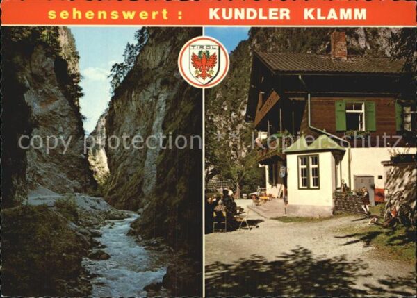 Kundl Kundler Klamm Restaurant Gasthaus