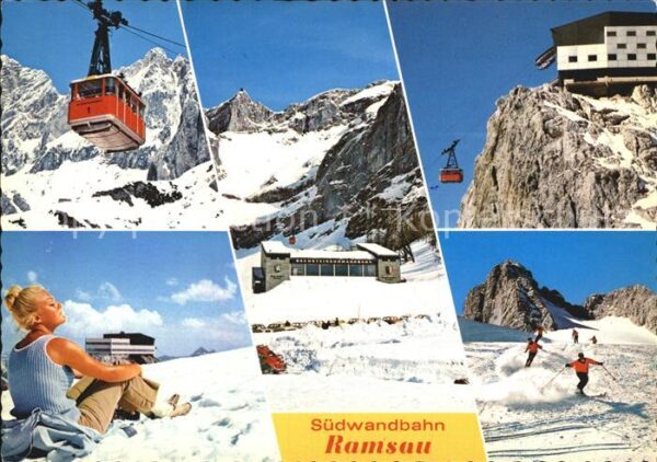 Ramsau Berchtesgaden Südwandbahn Skigebiet