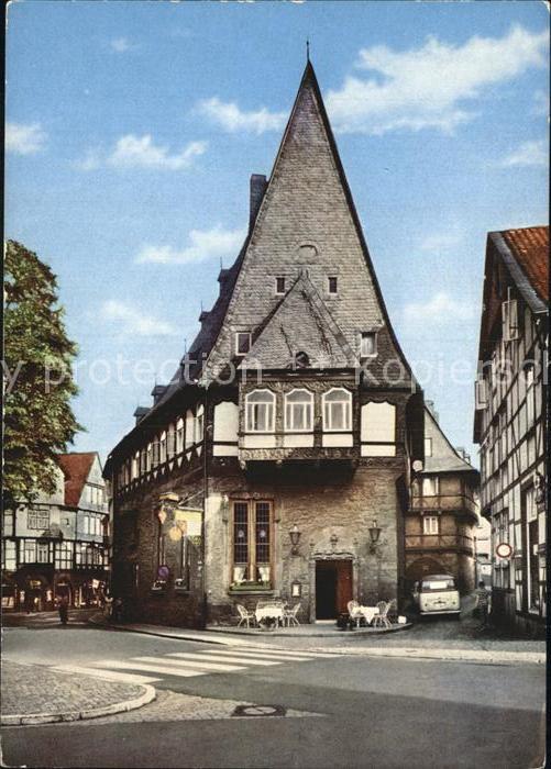 Goslar alte Kaiserstadt Das Brusttuch altes Ha