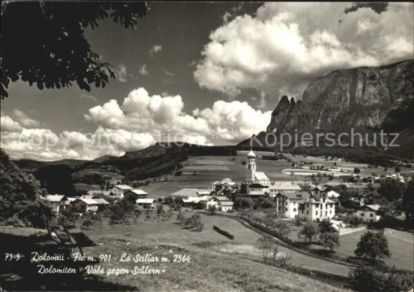 Voels Schlern Suedtirol Panorama