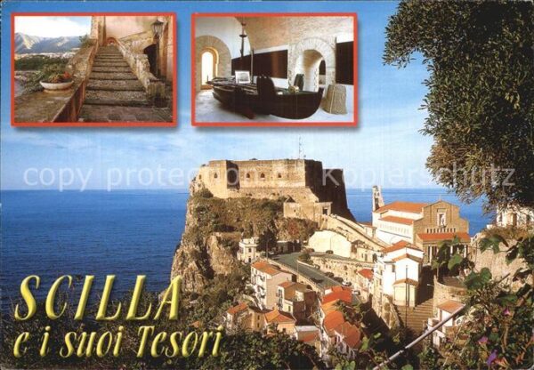 Scilla Kalabrien Burg