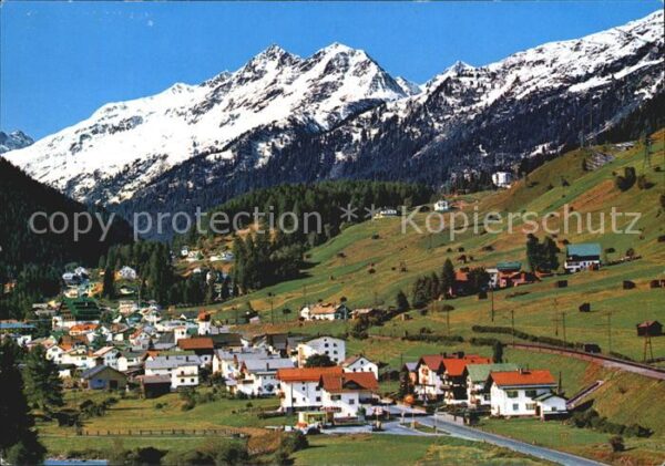St Anton Arlberg Panorama