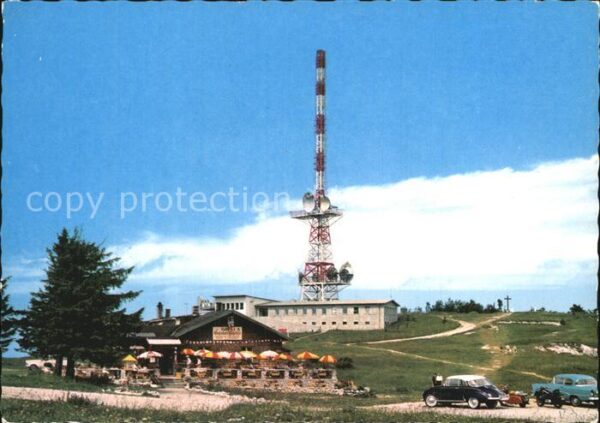 Salzburg Oesterreich Gaisbergspitze Fernsehsender