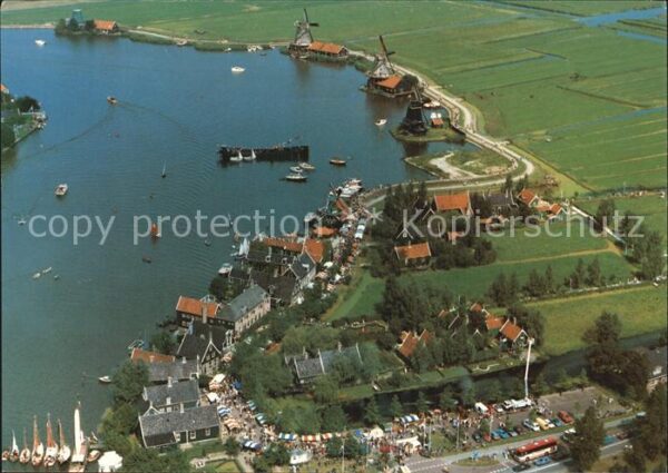 Zaandam Fliegeraufnahme Zaanse Schans