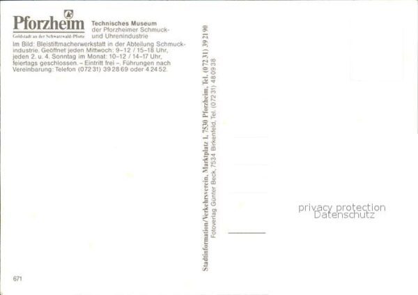 Pforzheim Technisches Museum Bleistiftmacherrei – Bild 2