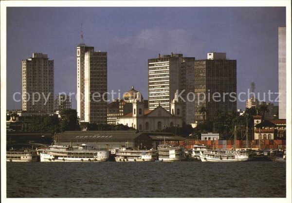 Manaus Hafen und Theater