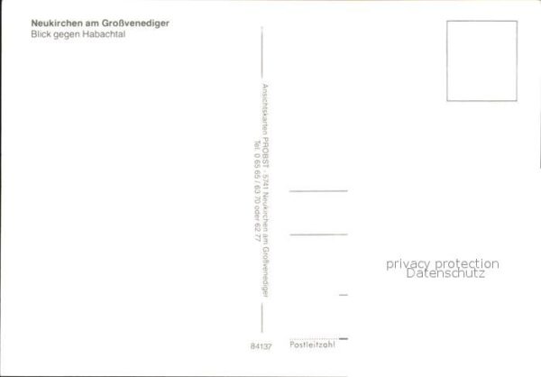 Neukirchen Grossvenediger Blick gegen Habachtal – Bild 2