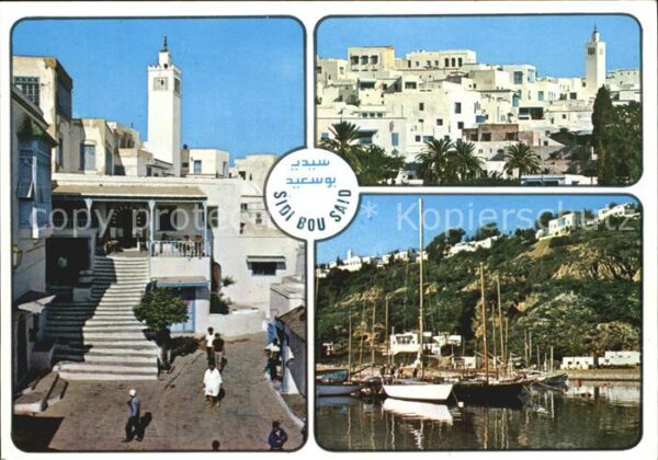Sidi Bou Said Stadtansichten