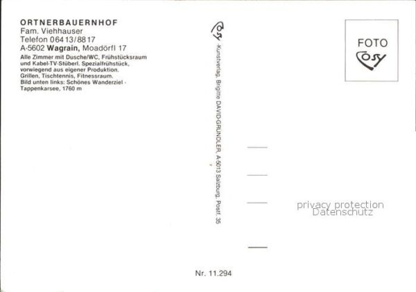 Wagrain Salzburg Ortnerbauernhof – Bild 2