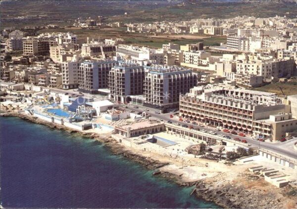 Malta Fliegeraufnahme Qawra