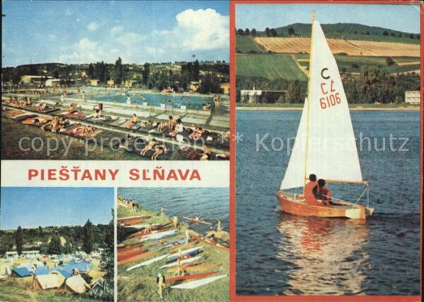 Piestany Slnava Kupalisko Autocamping Vodne ipor