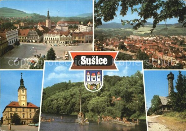 Susice Byvale kralovske mesto Zachovane domy R
