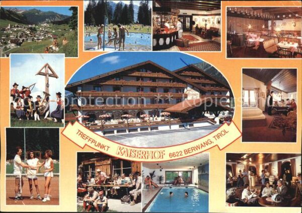 Berwang Tirol Sporthotel Kaiserhof Pool Bar Gastraum