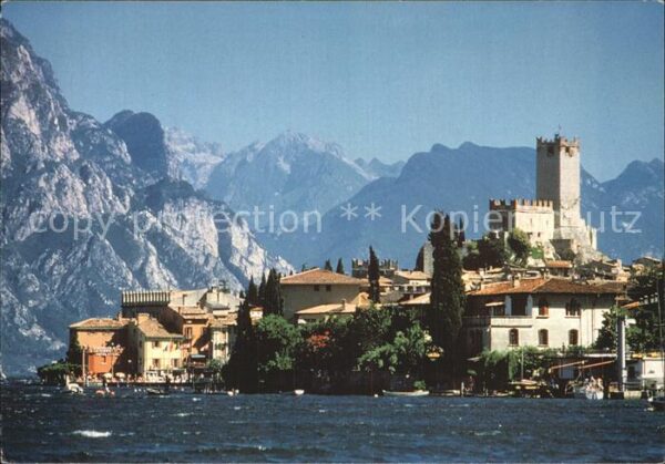 Malcesine Lago di Garda Panorama Castell