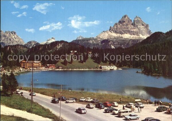 Dolomiti Lago di Misurina Tre Cime di Lavaredo