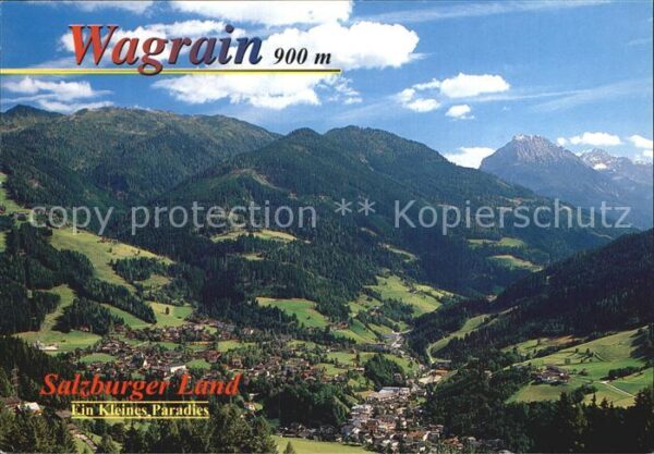 Wagrain Salzburg Panorama